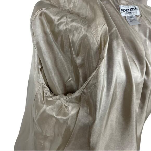 Pendleton Virgin Wool Single Button Blazer Sz 14P - Picture 12 of 15